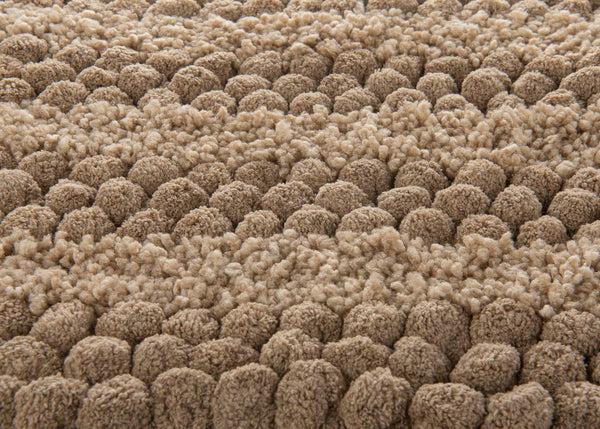 Heckett & Lane Badmat Roberto Forest Sand - 60% Katoen 40% Polyester