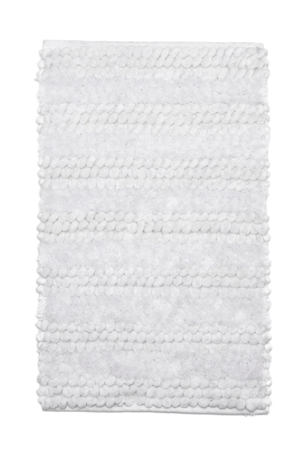 heckett & lane Badmat Roberto White - 60% Katoen 40% Polyester