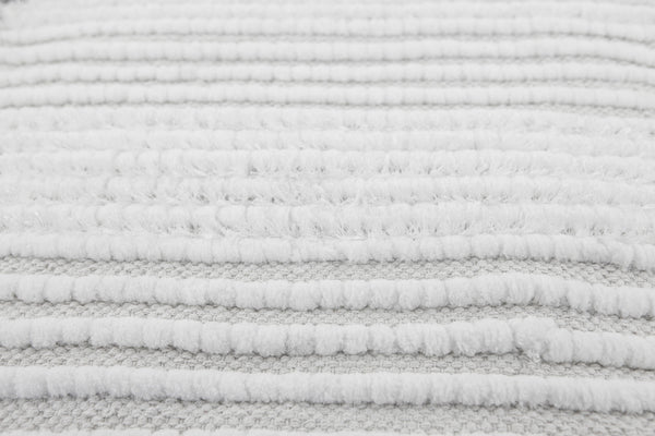 Heckett & Lane Badmat Solange White - 60% Katoen 40% Polyester