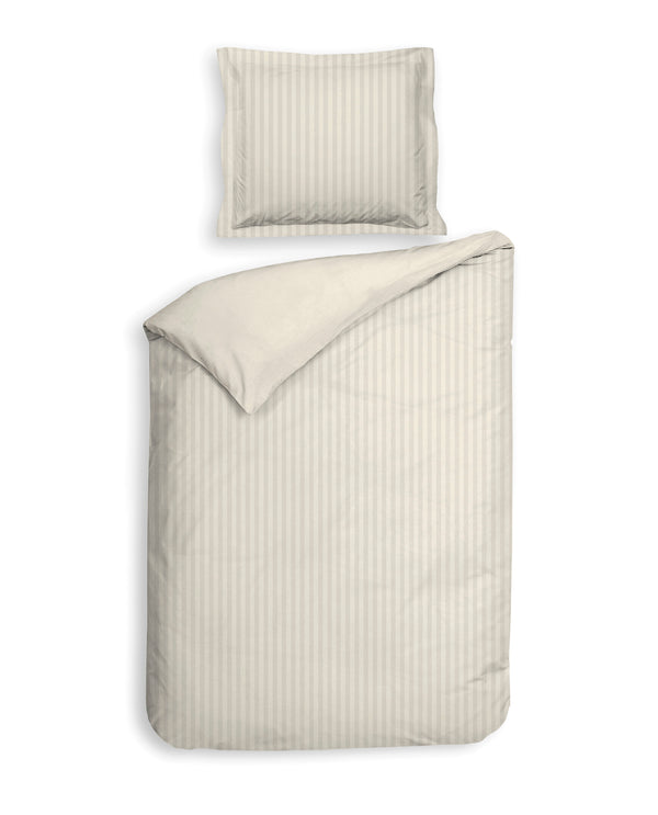 Heckett & Lane Dekbedovertrek Banda Off-White - 100% Katoen-Satijn