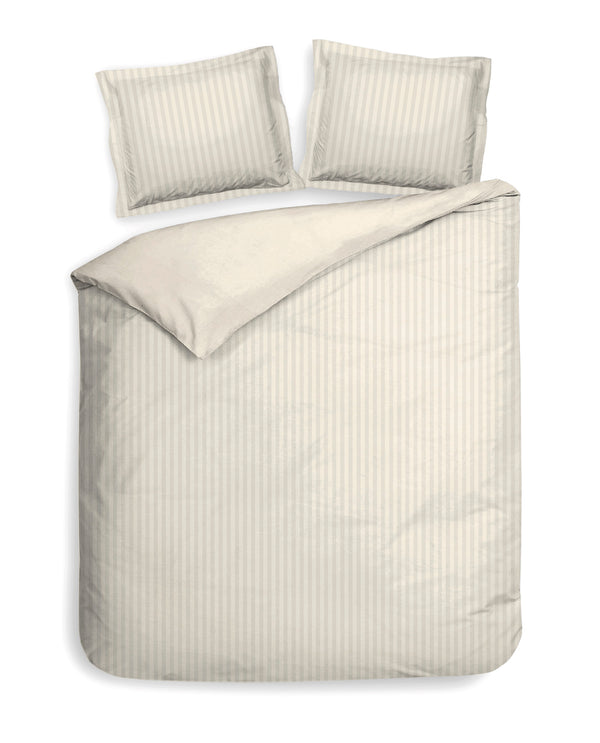 heckett & lane Dekbedovertrek Banda Off-White - 100% Katoen-Satijn
