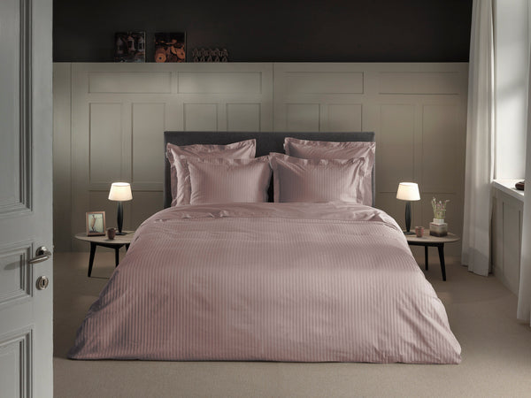 Heckett & Lane Dekbedovertrek Banda Rose Tan - 100% Katoen-Satijn