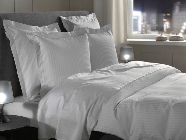 Heckett & Lane Dekbedovertrek Banda White - 100% Katoen-Satijn