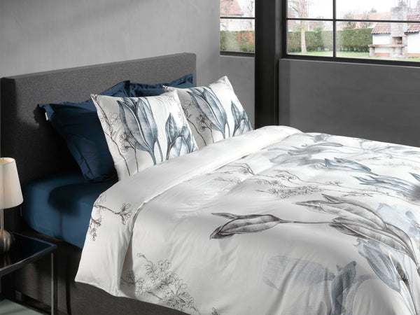 Heckett & Lane Dekbedovertrek Becca White - 100% Katoen-Satijn