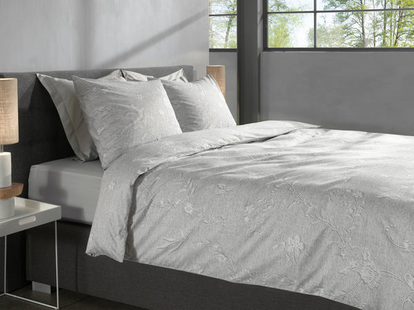 Heckett & Lane Dekbedovertrek Broidy - 100% Katoen-Twill