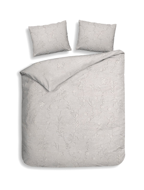 heckett & lane Dekbedovertrek Broidy - 100% Katoen-Twill
