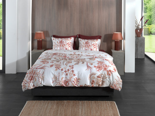 Heckett & Lane Dekbedovertrek Ceyda White - 100% Katoen-Satijn