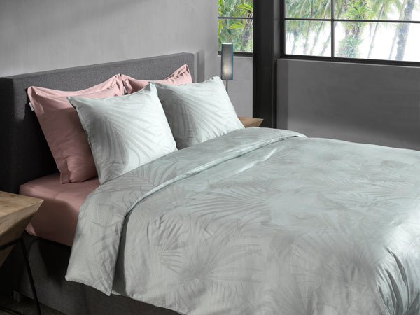 Heckett & Lane Dekbedovertrek Ciunglia Green - 100% Katoen-Satijn