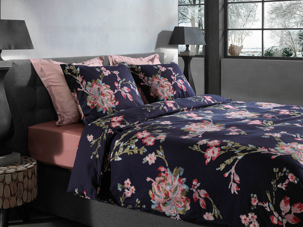 Heckett & Lane Dekbedovertrek Daisy - 100% Brushed-Cotton