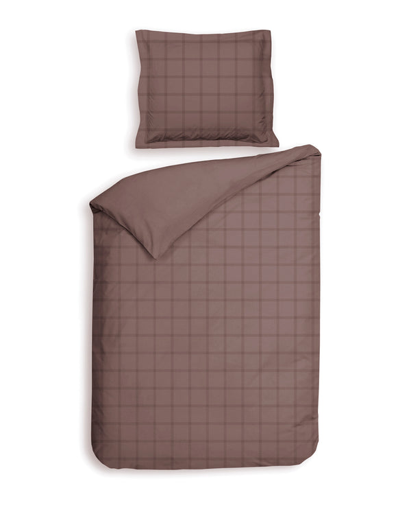 Heckett & Lane Dekbedovertrek Diamante Canyon Rose - 100% Katoen-Satijn