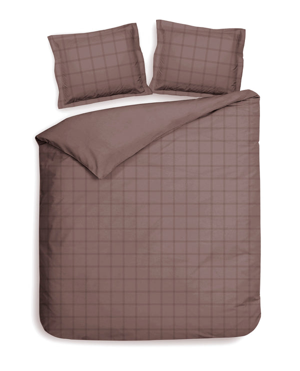 heckett & lane Dekbedovertrek Diamante Canyon Rose - 100% Katoen-Satijn