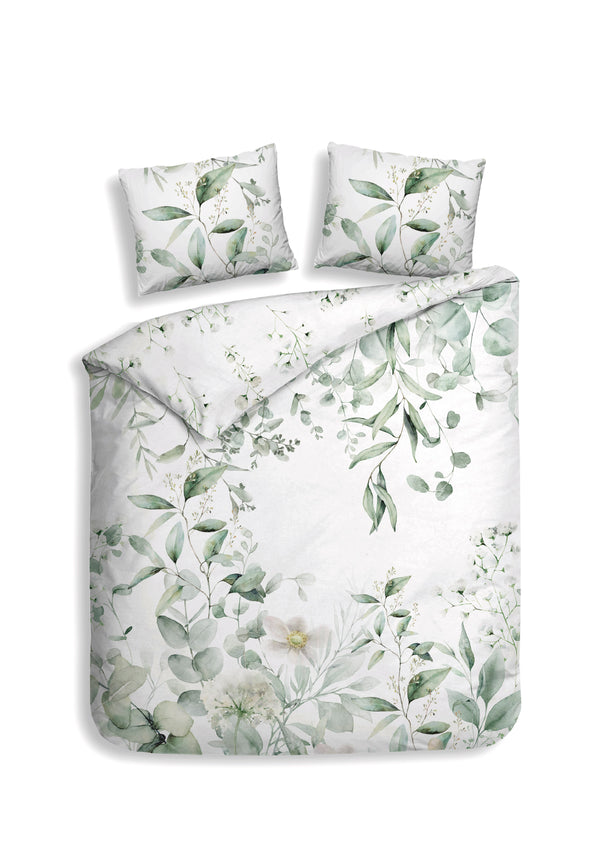 heckett & lane Dekbedovertrek Eduardo Wit - 100% Katoen-Clip Sheared