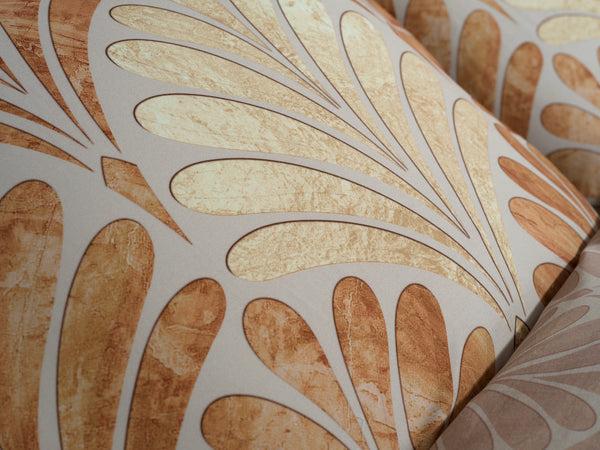 Heckett & Lane Dekbedovertrek Elif Orange - 100% Katoen-Satijn