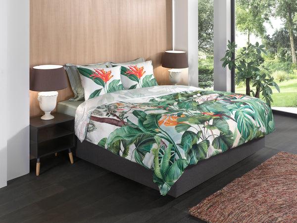 Heckett & Lane Dekbedovertrek Elisa White - 100% Katoen-Satijn