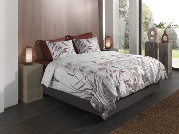 Heckett & Lane Dekbedovertrek Elvira Natural - 100% Katoen-Satijn