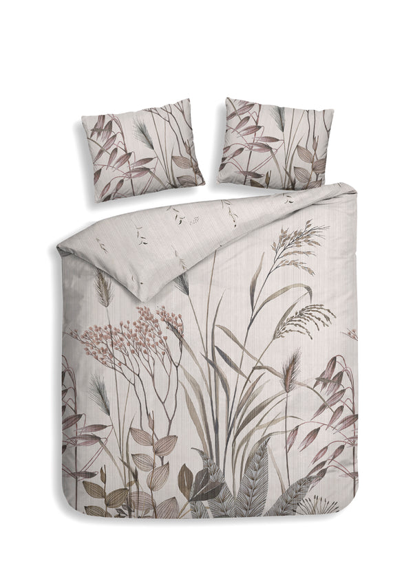 heckett & lane Dekbedovertrek Elvira Natural - 100% Katoen-Satijn