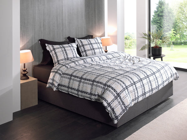 Heckett & Lane Dekbedovertrek Enio Multi - 100% Brushed-Cotton