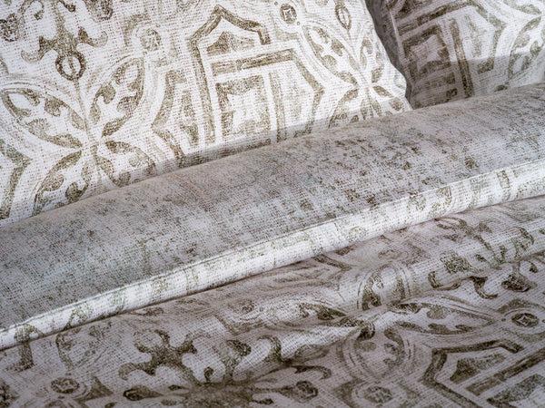 Heckett & Lane Dekbedovertrek Esmeralda Beige - 100% Katoen-Satijn