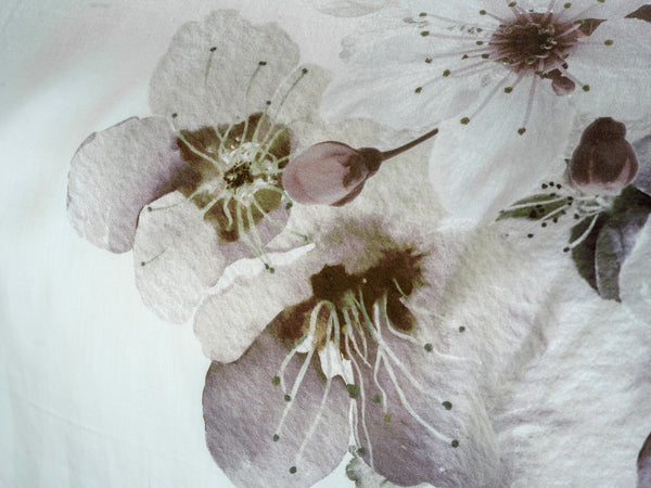 Heckett & Lane Dekbedovertrek Fai Off White - 100% Katoen-Satijn