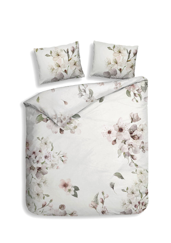 heckett & lane Dekbedovertrek Fai Off white - 100% Katoen-Satijn