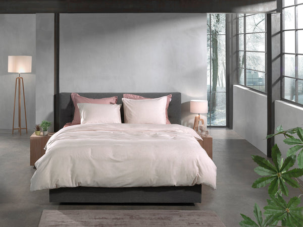 Heckett & Lane Dekbedovertrek Franela Desert Sand - 100% Brushed-Cotton