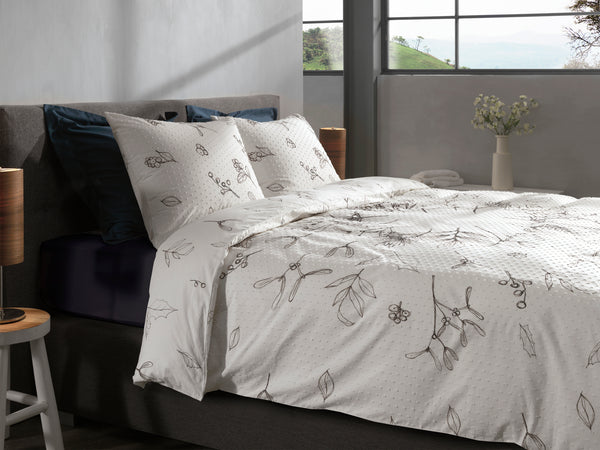Heckett & Lane Dekbedovertrek Fresia - 100% Katoen-Clip Sheared