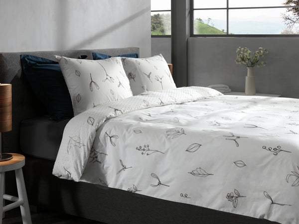 Heckett & Lane Dekbedovertrek Fresia - 100% Katoen-Clip Sheared