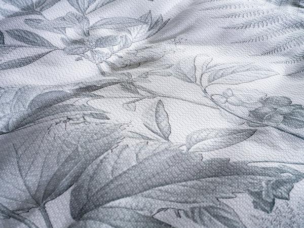 Heckett & Lane Dekbedovertrek Freyr Grijs - 100% Katoen-Dobby