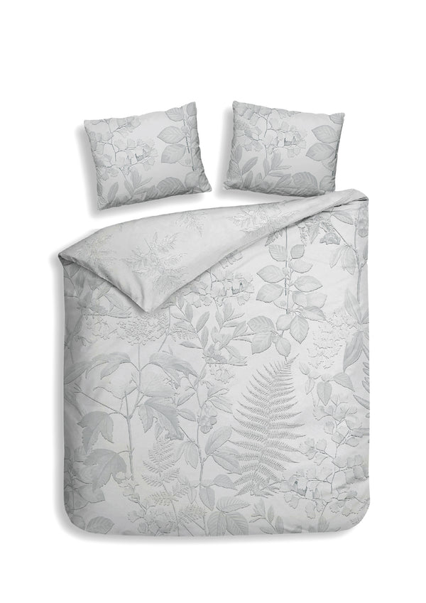 heckett & lane Dekbedovertrek Freyr Grijs - 100% Katoen-Dobby