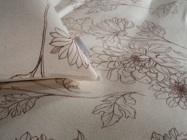 Heckett & Lane Dekbedovertrek Gigi Off-white - 100% Brushed-Cotton