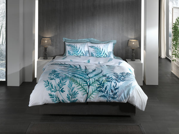 Heckett & Lane Dekbedovertrek Hailee Wit - 100% Katoen-Dobby