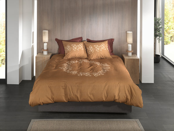 Heckett & Lane Dekbedovertrek Haruto Yellow - 100% Katoen-Twill