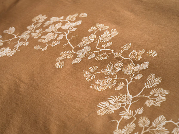 Heckett & Lane Dekbedovertrek Haruto Yellow - 100% Katoen-Twill