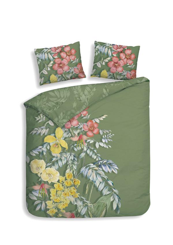 heckett & lane Dekbedovertrek Jean Green - 100% Katoen-Satijn