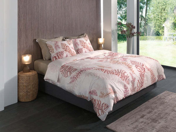 Heckett & Lane Dekbedovertrek Kamea Soft Pink - 100% Katoen-Satijn