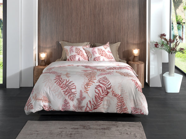 Heckett & Lane Dekbedovertrek Kamea Soft Pink - 100% Katoen-Satijn