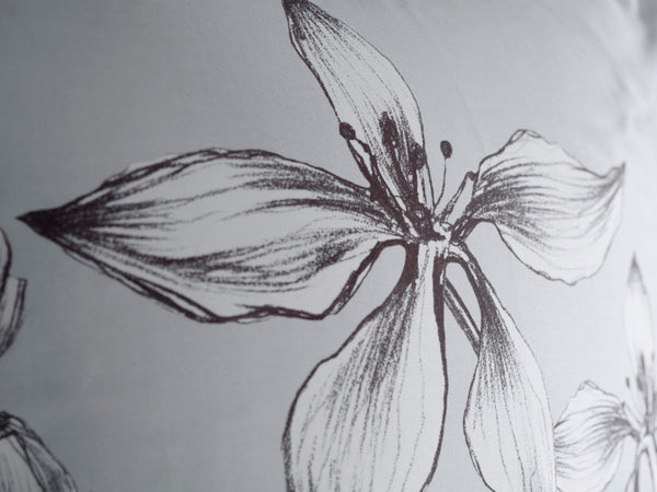 Heckett & Lane Dekbedovertrek Ketill Grey - 100% Katoen-Satijn