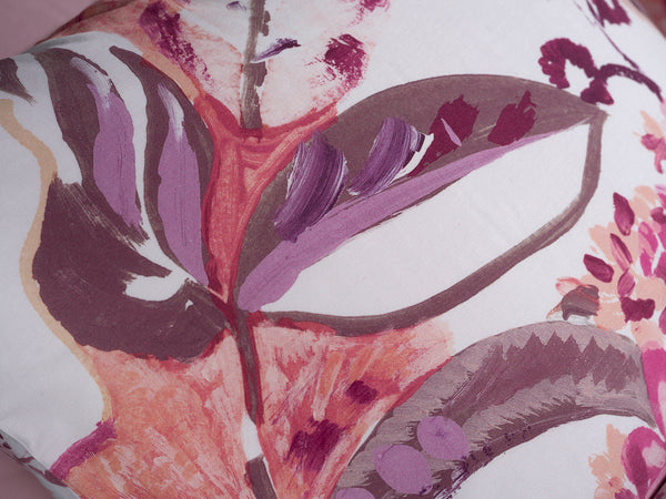 Heckett & Lane Dekbedovertrek Kina White - 100% Katoen-Satijn