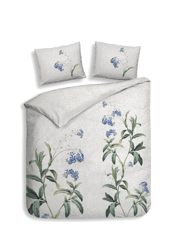 heckett & lane Dekbedovertrek Lacie Light Grey - 100% Katoen-Satijn