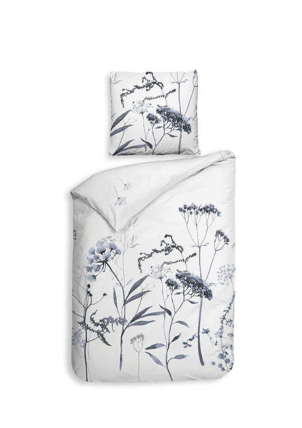 Heckett & Lane Dekbedovertrek Luna White - 100% Katoen-Satijn