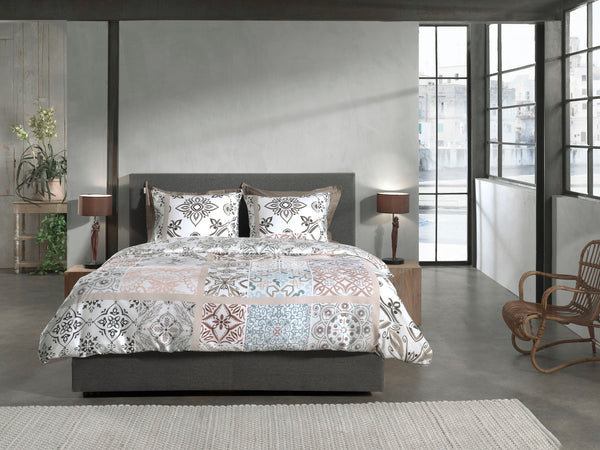 Heckett & Lane Dekbedovertrek Lydie Multi - 100% Katoen-Satijn