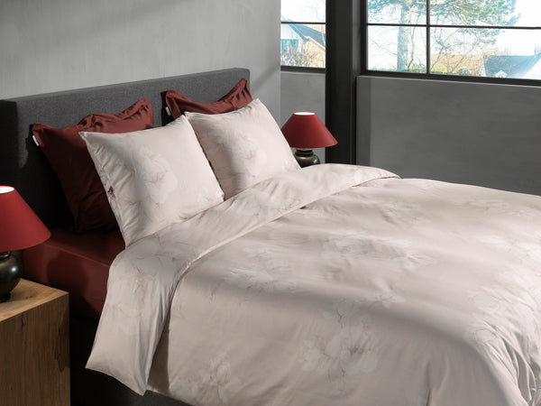 Heckett & Lane Dekbedovertrek Marie Natural - 100% Katoen-Satijn