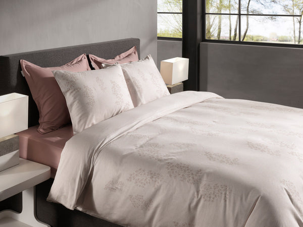 Heckett & Lane Dekbedovertrek Maya Natural - 100% Katoen-Satijn