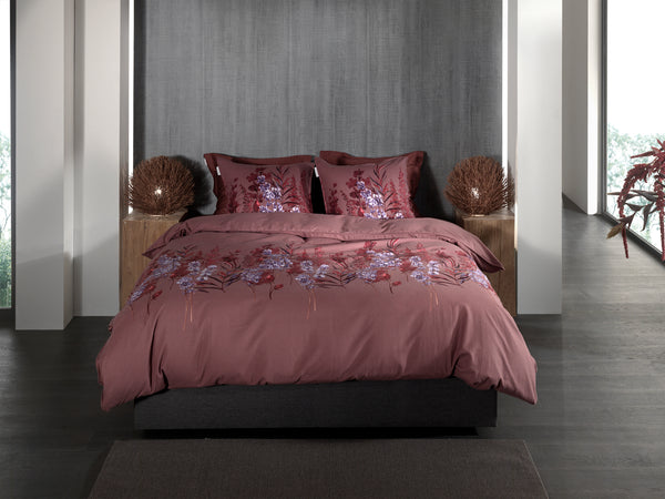 Heckett & Lane Dekbedovertrek Mino Purple - 100% Brushed-Cotton