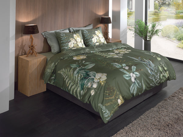 Heckett & Lane Dekbedovertrek Nathan Green - 100% Katoen-Twill