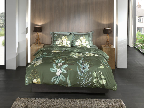 Heckett & Lane Dekbedovertrek Nathan Green - 100% Katoen-Twill