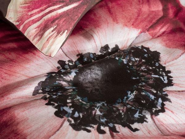 Heckett & Lane Dekbedovertrek Niall Red - 100% Katoen-Satijn