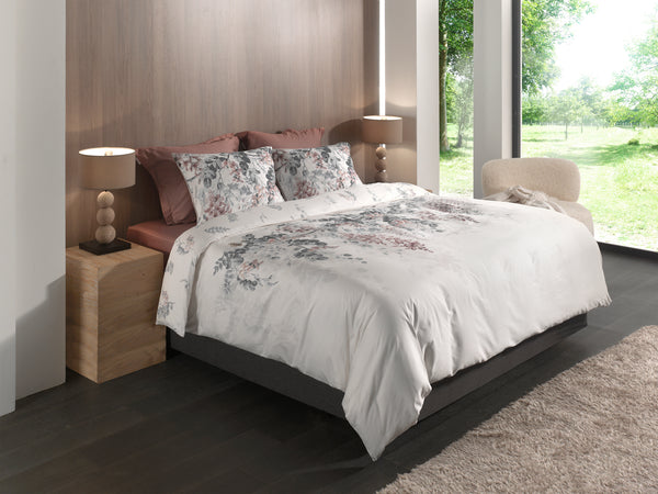 Heckett & Lane Dekbedovertrek Nina White - 100% Katoen-Satijn