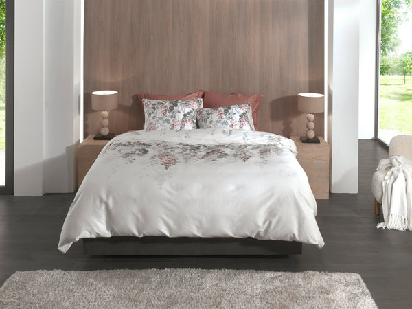 Heckett & Lane Dekbedovertrek Nina White - 100% Katoen-Satijn