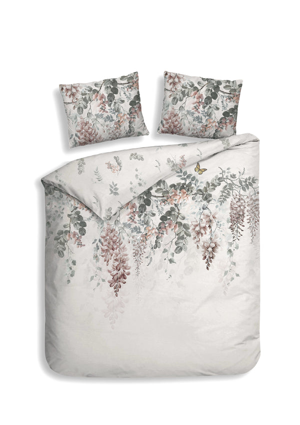 heckett & lane Dekbedovertrek Nina White - 100% Katoen-Satijn